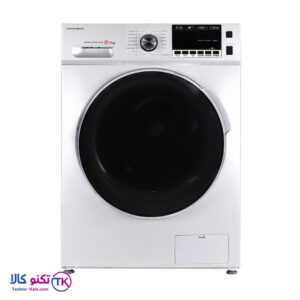 ماشین لباسشویی ۹ کیلویی پاکشوما مدل BWF 40901 ST سفید