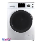 ماشین لباسشویی پاکشوما مدل BWF 40106 WT ظرفیت 9 کیلوگرم رنگ سفید