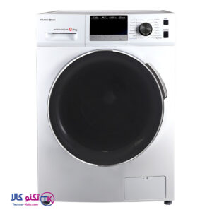 ماشین لباسشویی پاکشوما مدل BWF 40106 WT ظرفیت 9 کیلوگرم رنگ سفید
